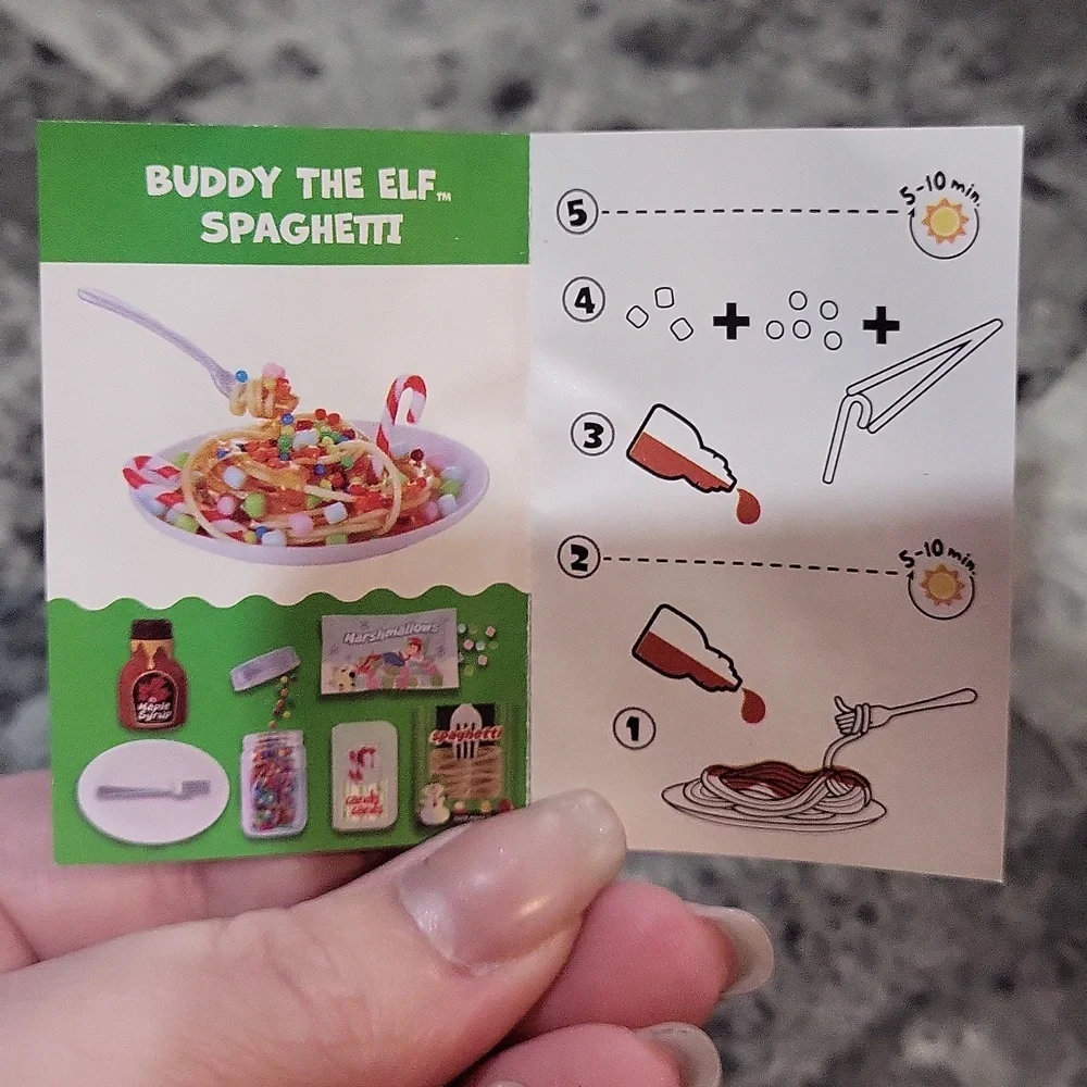 Miniverse Make It Mini Food Buddy the Elf Spaghetti
